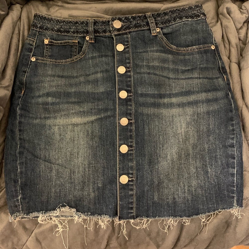 Denim skirt